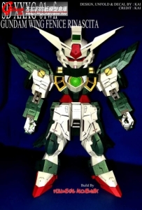 SD XXXG-01wfr Wing Gundam Fenice Rinascita