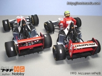 1993 McLaren MP48 with Senna