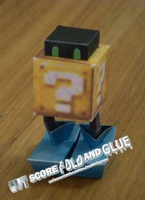 Blockhopper Papercraft