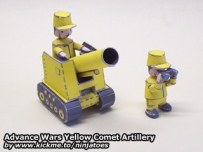Advance Wars Yellow Comet Artillery (Ninjatoes)