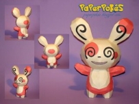 Paperpokes Spinda 晃晃斑