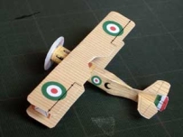 SPAD VII Biplane Papercraft