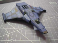 Super Wing Commander - Rapier Class Confederation Fighter Papercraft