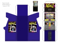 Street Fighter 2 Arcade Machine (BLUE)