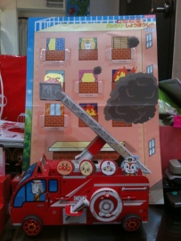 Baby Book紙模型-消防車