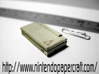 Limited Edition Gold Legend of Zelda Nintendo DS Lite Papercraft