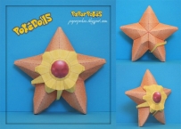 Paperpokes Staryu Doll 海星星