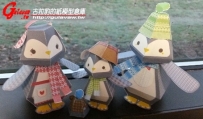 SCJohnson Holiday Penguin Family