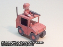 【Advance Wars】  Orange Star Recon