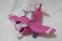 【Dopda】 - 粉紅色單螺旋槳飛機