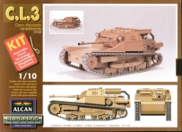 Alcan C.L. 3-1938 light armoured flamethrower 1：10