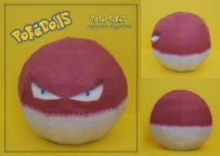 Paperpokes Voltorb Doll 雷電球