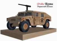 Humvee Papercraft (Military)