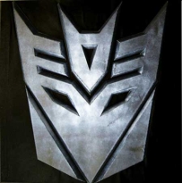 Transformers - Decepticon Logo Papercraft