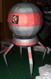 Sentry Droid Papercraft