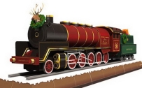 Christmas Train Paper Model