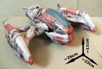 X Universe - Argon Buster Papercraft (Spaceship)
