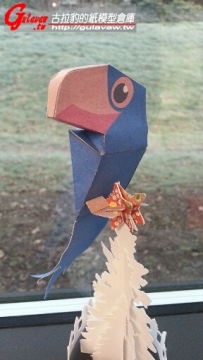 Blue parrot