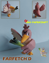 【神奇寶貝】Farfetch’d 大蔥鴨カモネギ